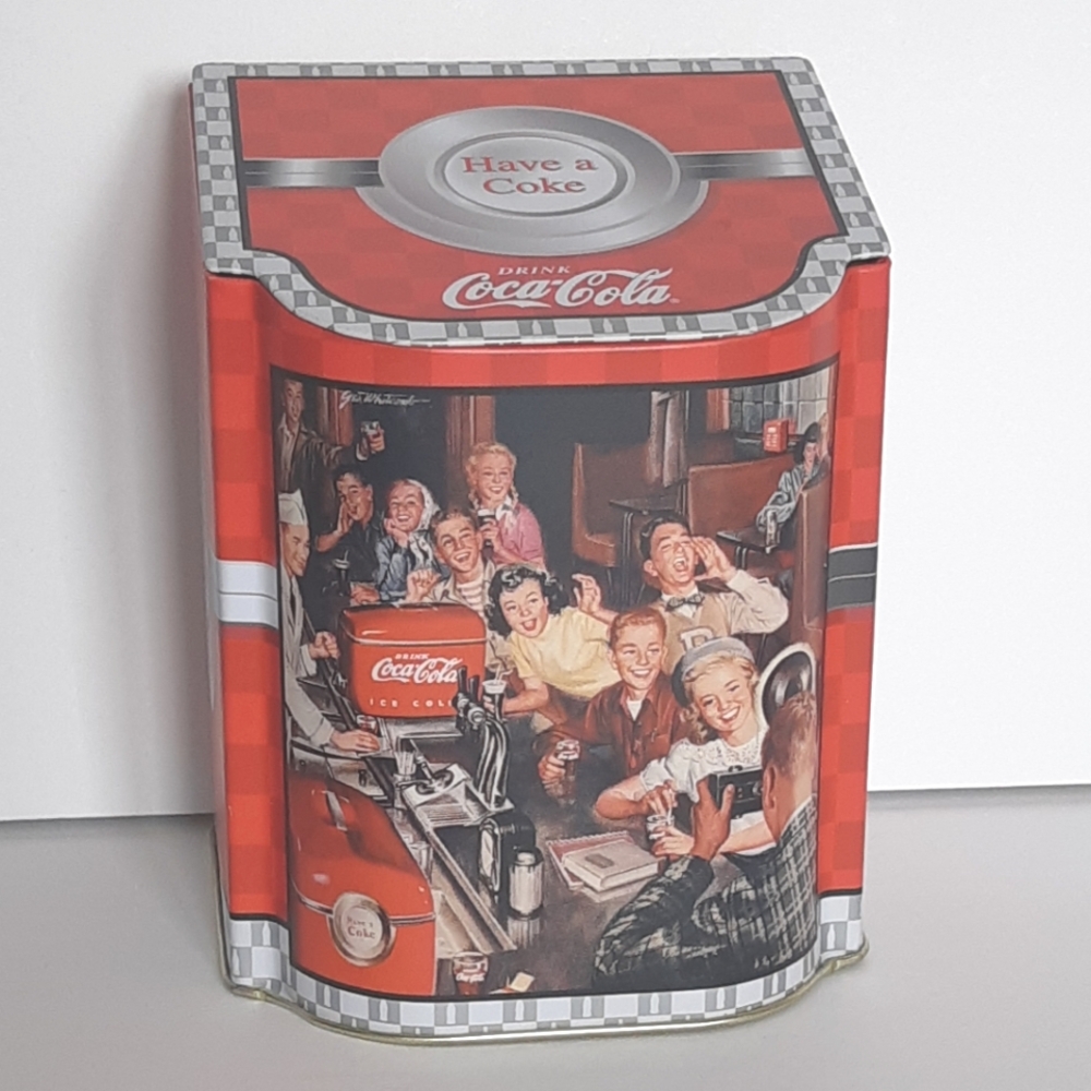 Coca-Cola slope top tin - Have  a Coke